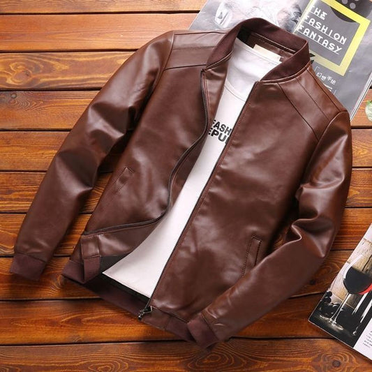 Mustard Rexine Bomber Jacket – INDUS GARMENTS
