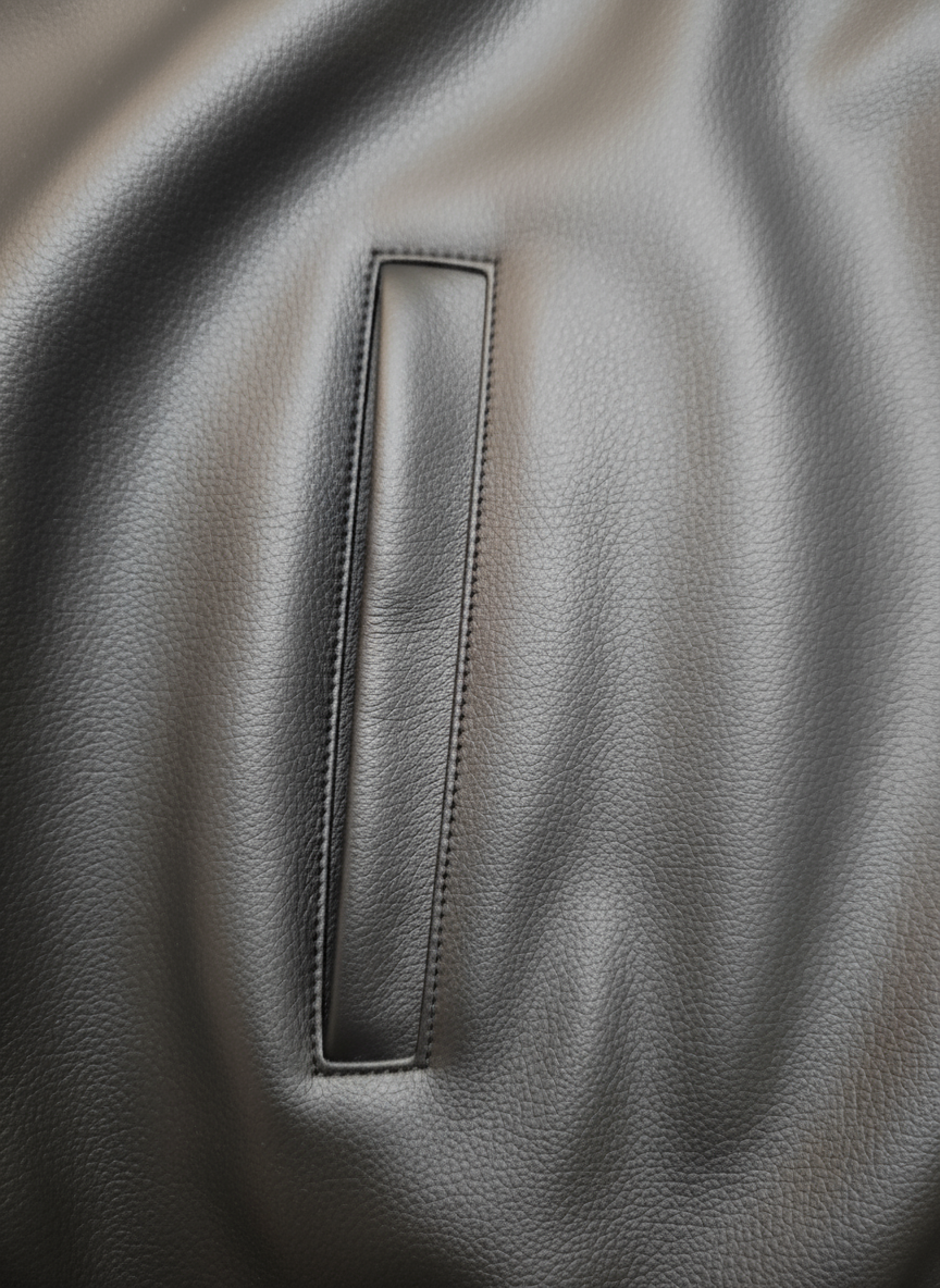 Refined Jacket Pocket Detail