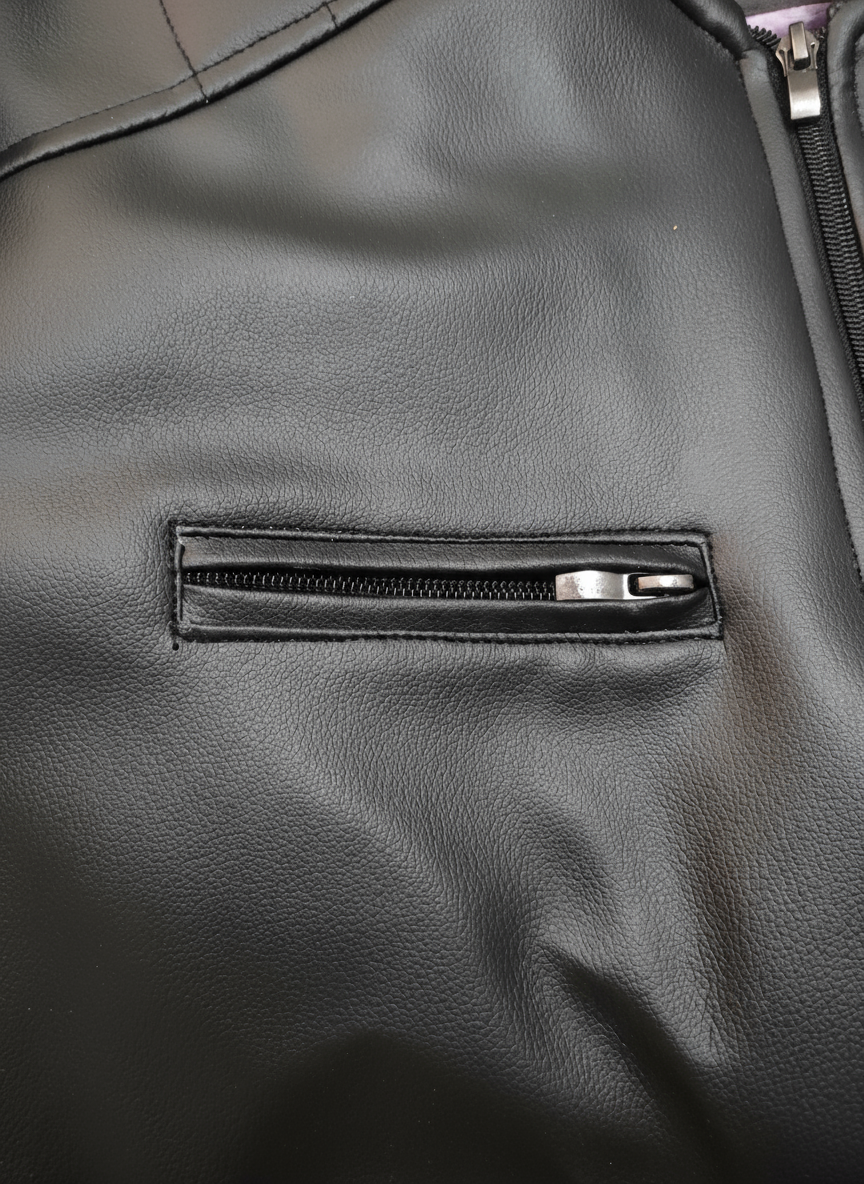 Refined Jacket Pocket Zipper
